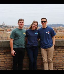 Liam K, Alex A, & Jayne K Rome